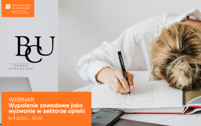 Webinar: Wypalenie zawodowe jako wyzwanie w sektorze opieki